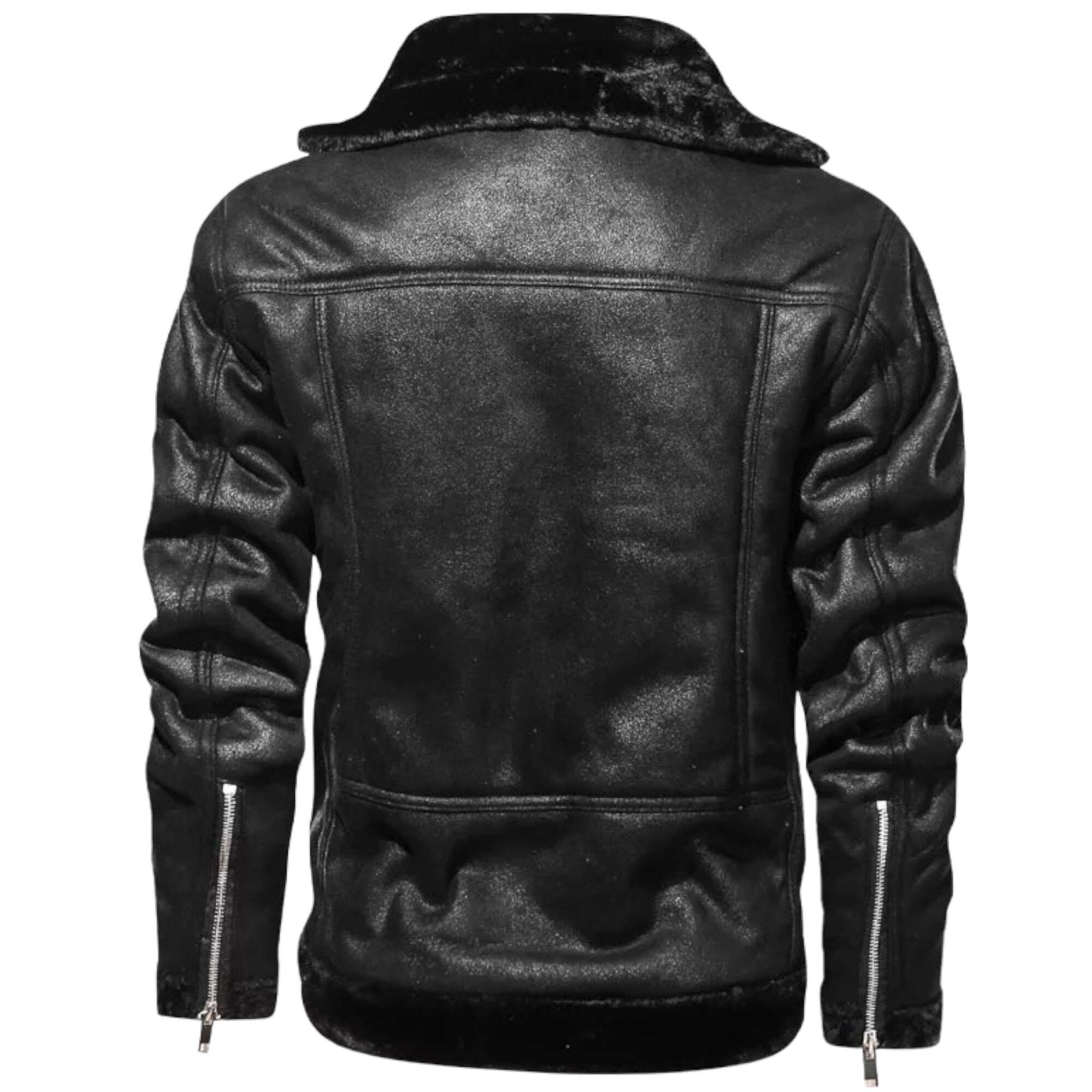 'Cyborg Swag' Leather Jacket