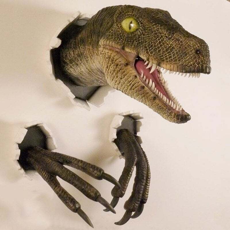 🔥LAST DAY 75% OFF🦖3D Dinosaur Wall Hanging Decoration,Buy 2⚡Free Shipping⚡