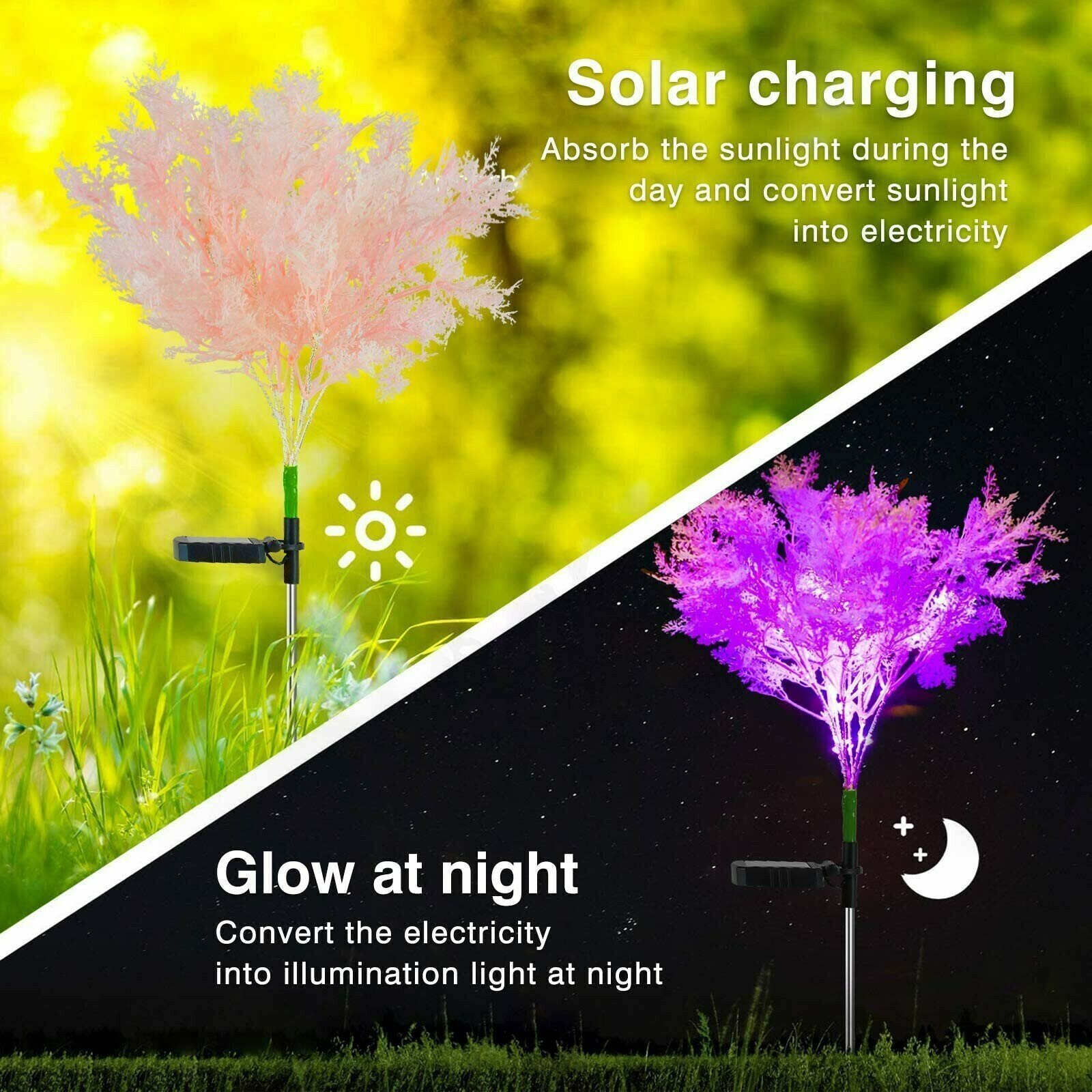 Solar Fogsong Garden Light