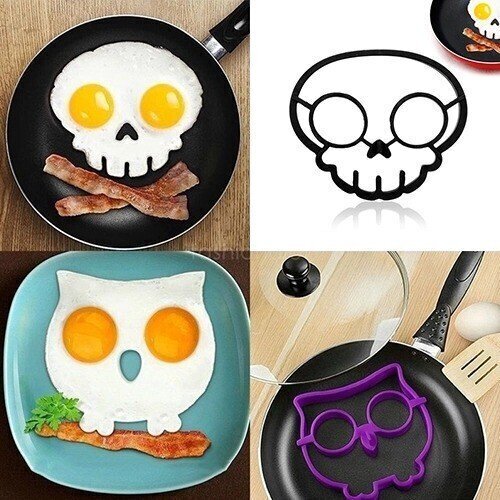Horror Skull Fried Egg/Pancakes Mold