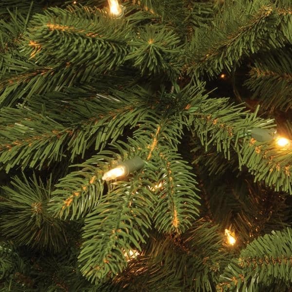 14 ft. Ridgewood Spruce Slim Artificial Christmas Tree with Clear Lights
