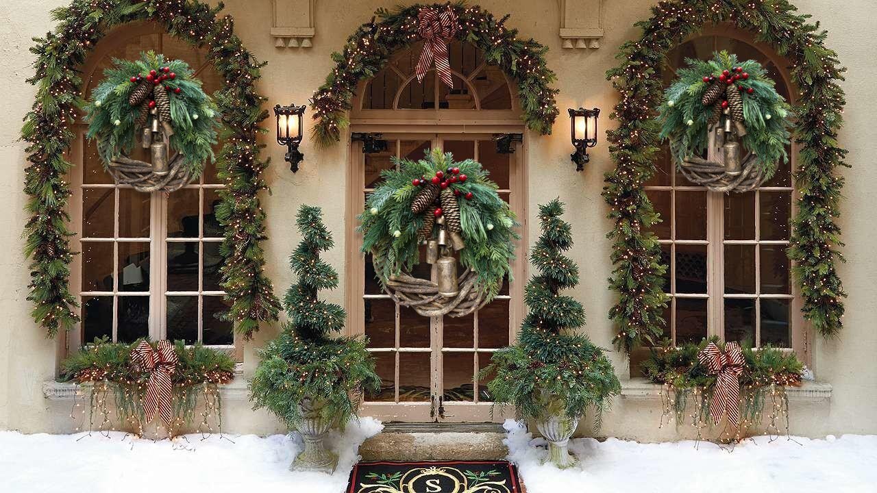 Hot Sale Farmhouse Christmas Wreath, Boho Wreath, Holiday Wreath