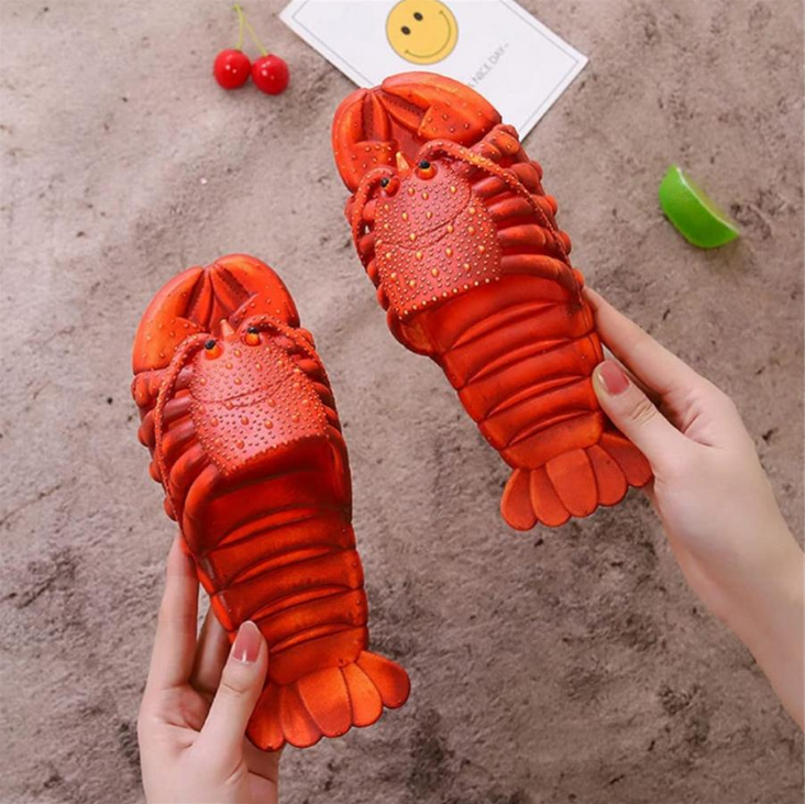 These Lobster Shaped Flip Flop Sandals (Flip Flobsters) Are Truly A Work of Art