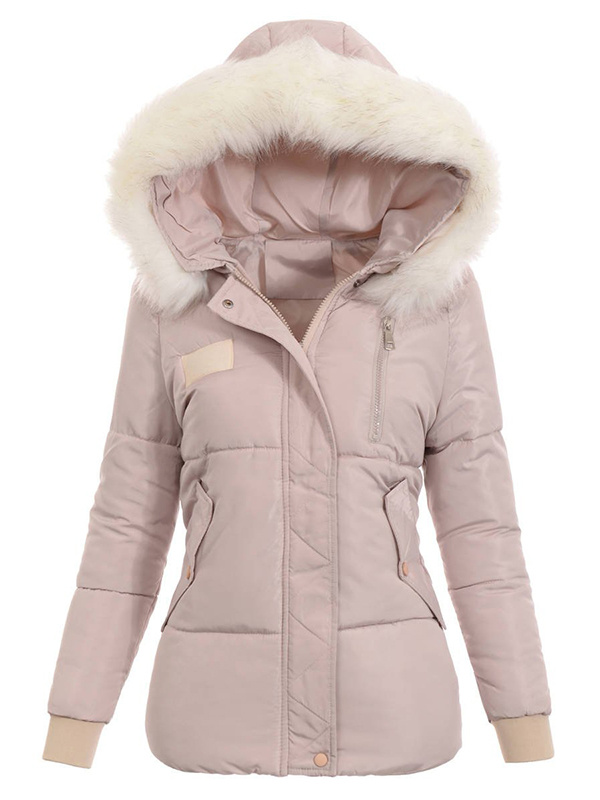 Pink winter jacket - zeekola