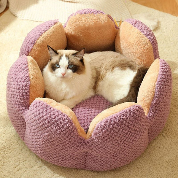 Round cactus petal cat and dog bed-make a loving home for your pet(Only 200 pieces left!!)