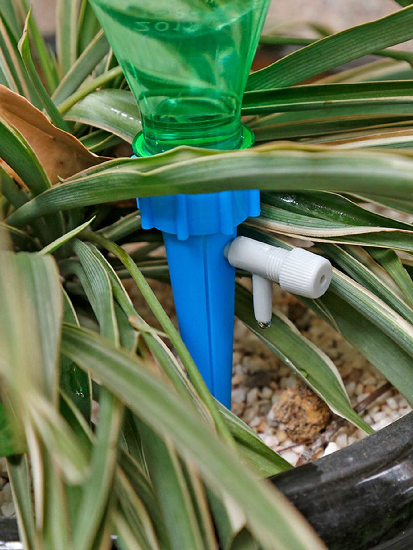 1set Plastic Self Watering Device, Minimalist Self Watering Device For Garden