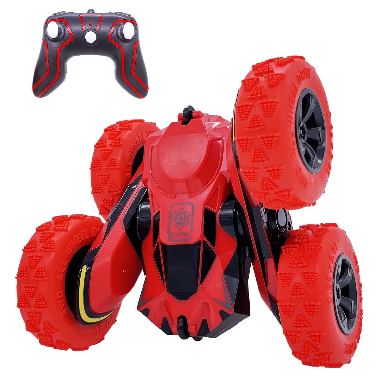 360 degrees rotary remote control stunt car