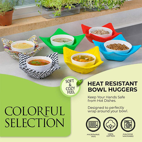 ♨️ The Perfect Huggers-Microwave Bowl Cozy🍲