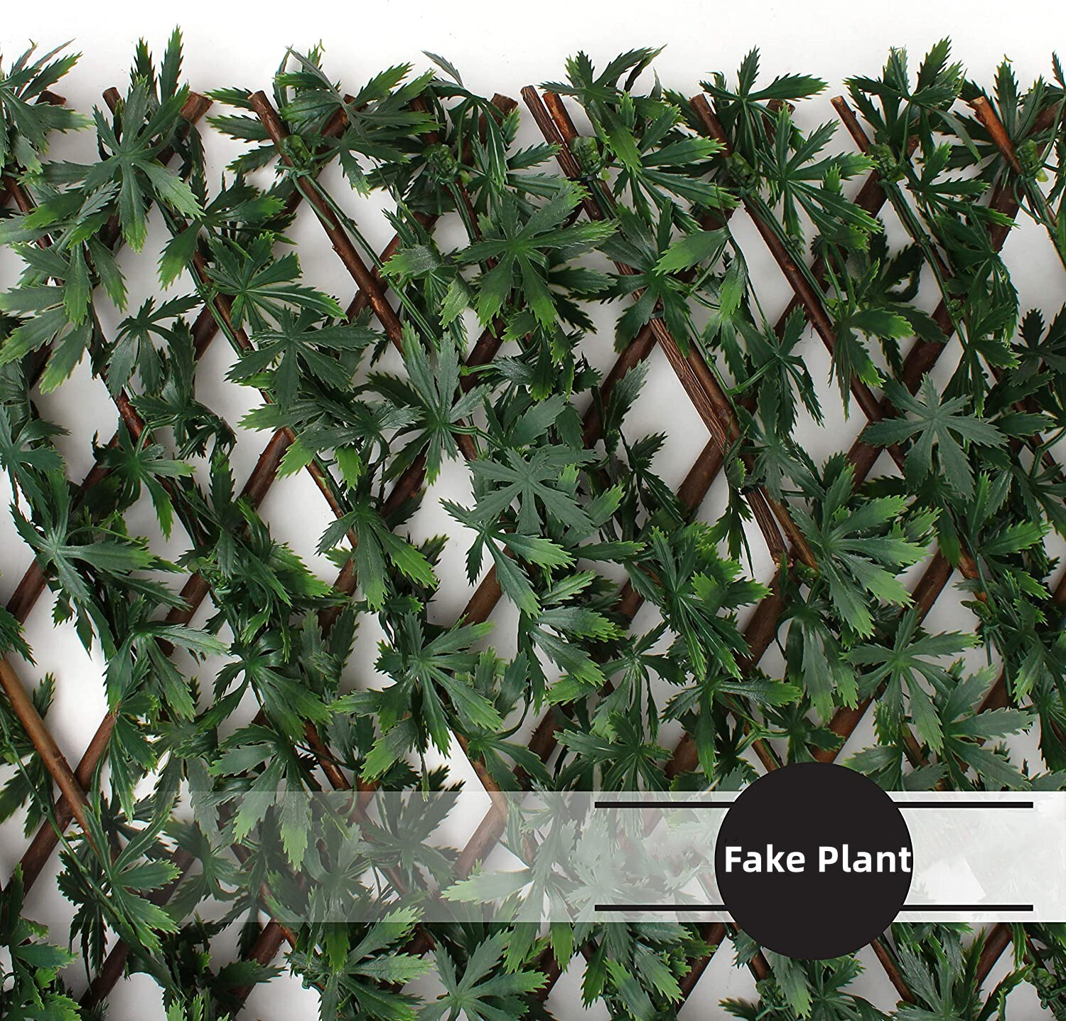 Cannabis Leaf Trellis - Fake Weed Plant