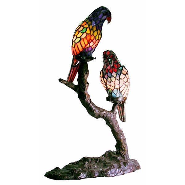 Exotic Birds Accent Lamp
