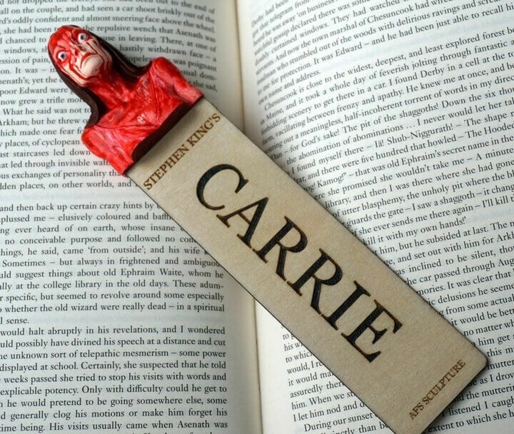 Horror bookmarks - the best gift for fans of horror novels