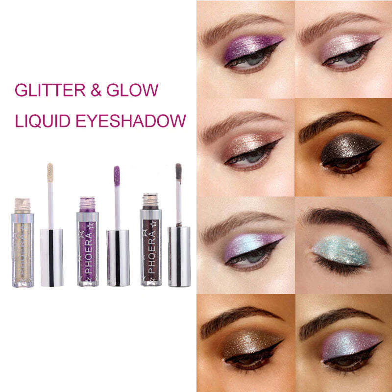 2022 Makeup Metallic Glitter Liquid Eyeshadow