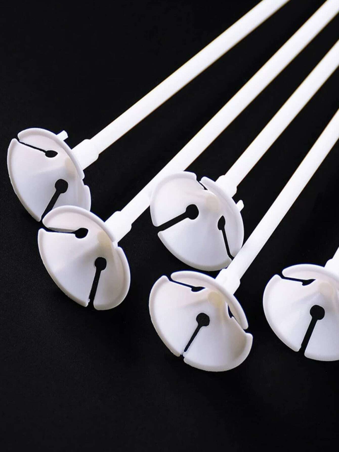 🔥Factory overstock - 10pcs  32cm  Latex  Balloon  Stick  White  Balloons  Holder  Sticks  With  Cup  Wedding  Birthday  Party  Inflatable  Balls  Decoration  Accessories