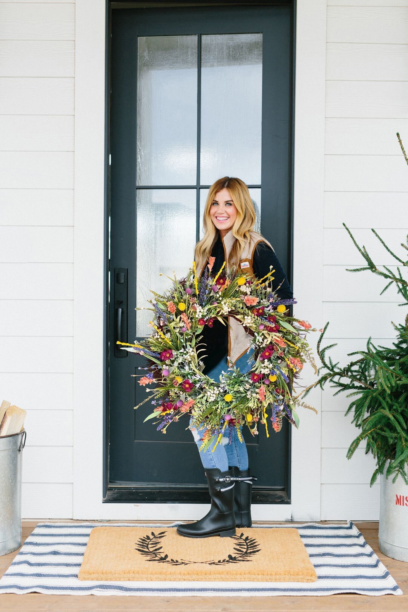 Texas Wildflower wreath BEST SELLER(🎁Spring Hot Sale- 50%OFF🎁)