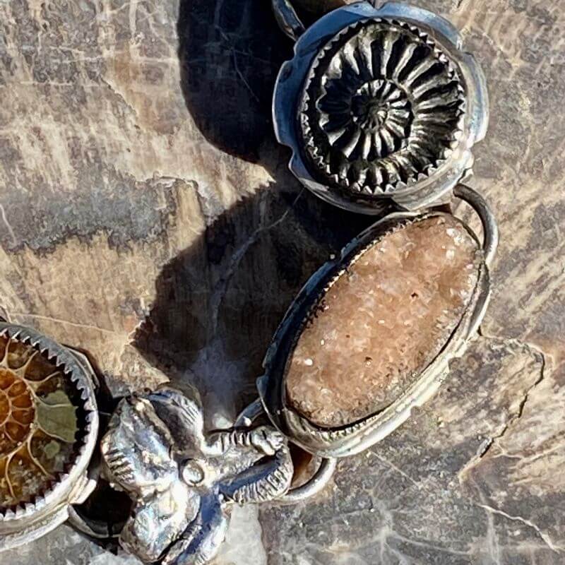 Sterling Silver Natural Wonders Bracelet by Temi Kucinski
