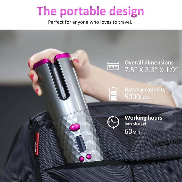 Auto Rotating Ceramic Hair Curler🔥50% OFF + Free Shipping