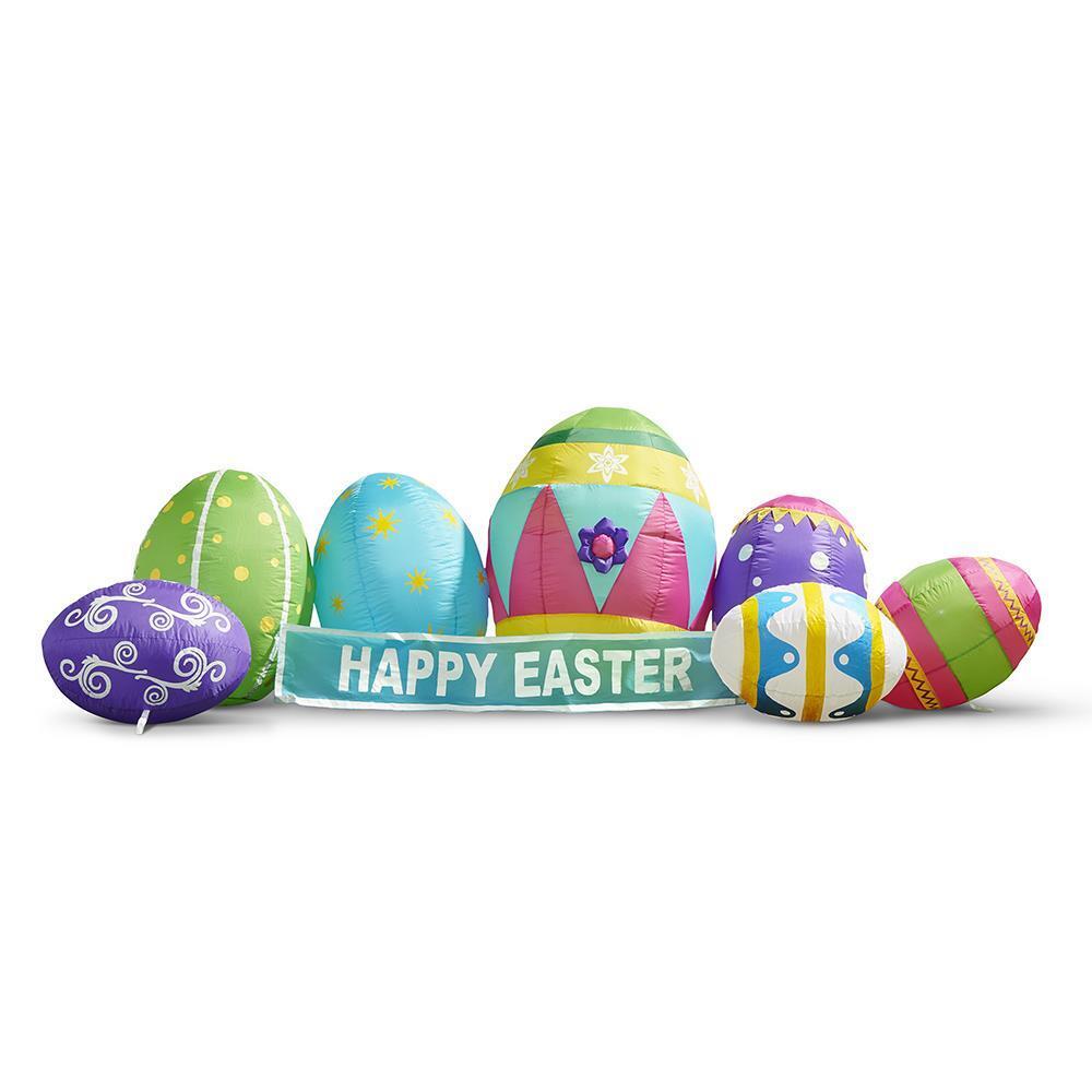 The 8' Illuminated Easter Eggs